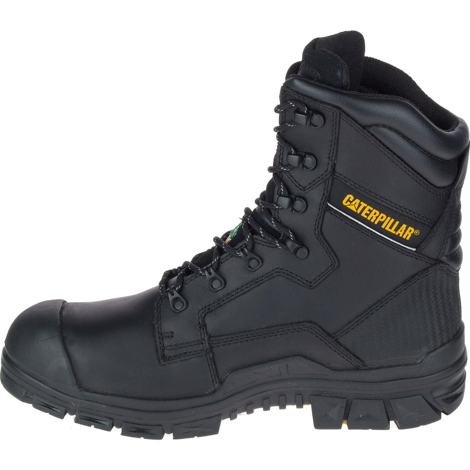 Caterpillar Work Boots Clearance Black Mens Scaffold Waterproof